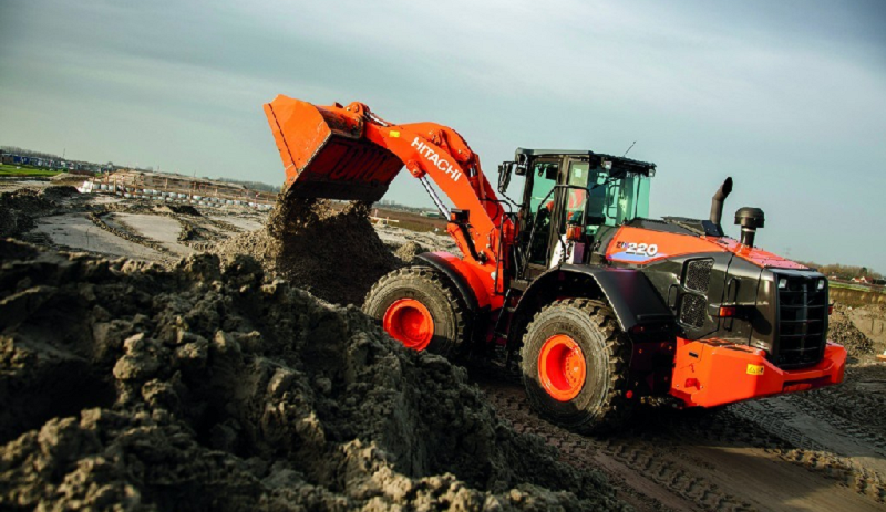 колёсные погрузчики Hitachi